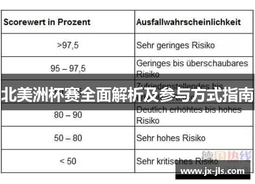北美洲杯赛全面解析及参与方式指南